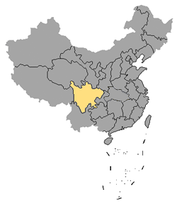 Den moderne provins Sichuan