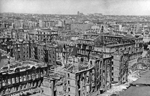 Stalingrad's ruins