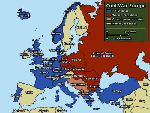 Europa under den kolde krig
