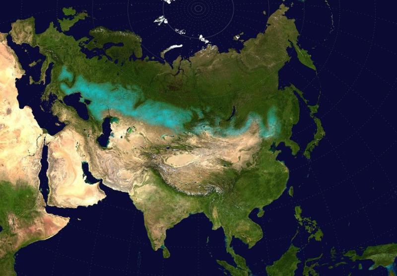 The Eurasian steppe