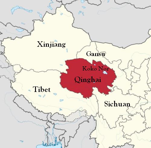 Qinghai provinsen med Koko Nor