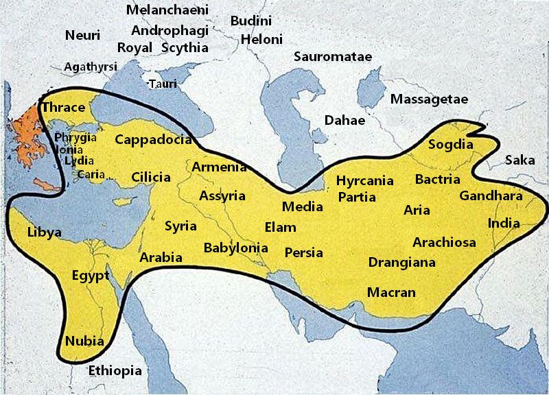 Ancient peoples of Herodotus' time - inside and outside the Persian Empire