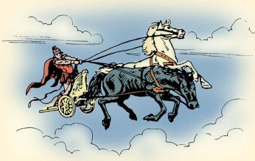 The chariot analogy